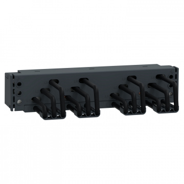 GV2G4EA Linergy FT, uzatma barası, 63 A, 4 çıkışlı, 45 mm snap-in, GV2ME için