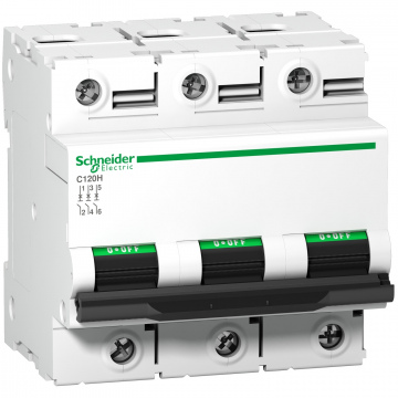 A9N18426 C120H - devre kesici - 3P - 125A - B eğrisi