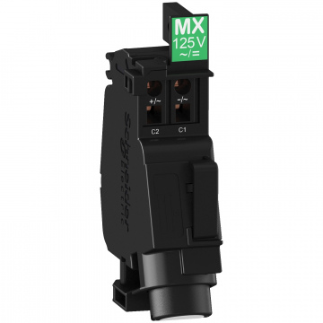 GV4AS027 Voltage release, TeSys GV4, MX coil coil, 24VAC/DC
