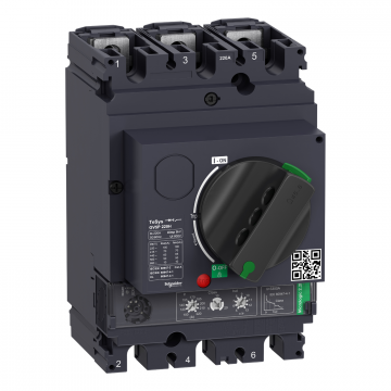GV5P220H Motor devre kesici, TeSys GV5, 3P, 220A, Icu 70kA, termal manyetik.