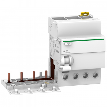 A9V44463 Vigi iC60 - toprak kaçağı eklenti bloğu - 4P - 63A - 300mA - AC tip.
