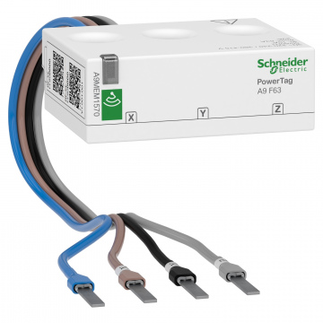 A9MEM1570 Wireless enerji sensörü otomatik sigorta üstten/alttan montaj