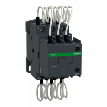 LC1DMKN7 Kondansatör Kontaktörü, Tesys Deca, 400/415V 50Hz'De 25Kvar, 415V Ac 50/60Hz Bobin, Vida Kelepçesi Terminalleri