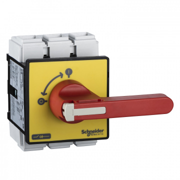 VCF5 TeSys Vario - acil durdurma yük ayırıcı - 125 A - kapıda.