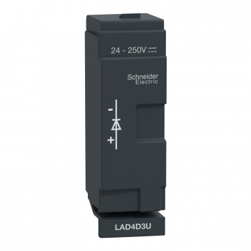 LAD4D3U D40A ila D65A Diyot 24-250VDC Süpresör