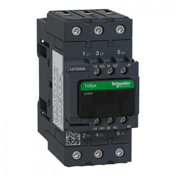 LC1D40AF7 TeSys D kontaktör - 3P(3 NA) - AC-3 - <= 440 V 40 A - 110 V AC 50/60 Hz bobin