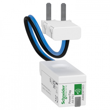 A9MEM1563 Wireless enerji sensörü kaçak akım korumalı otomatik sigorta altına montaj