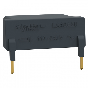 LA4DA2U TeSys D - süpresör modülü - RC devresi - 110...240 V AC.