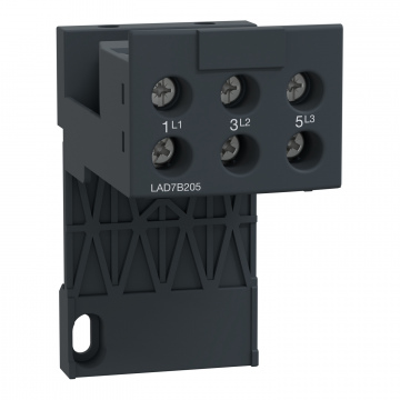 LAD7B205 Adaptör Terminal Bloğu, Tesys Deca, Lrd04L-D32L Lr3D04L-D32L Lr9D01-D32 Ayrı Montajı İçin