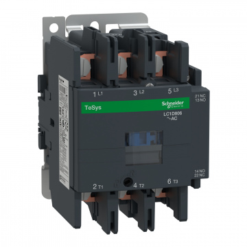 LC1D806M7 TeSys D kontaktör - 3P(3 NA) - AC-3 - <= 440 V 80 A - 220 V AC bobin
