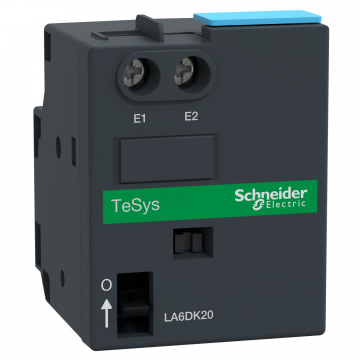 LA6DK20M yardımcı kelepçe bloğu TeSys D - 220...240 V DC/AC 50...60 Hz