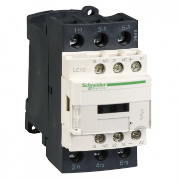 LC1D256SD TeSys D kontaktör - 3P(3 NA) - AC-3 - <= 440 V 25 A - 72 V DC bobin