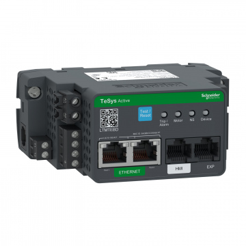 LTMTEBD Motor Yönetim ana ünitesi, TeSys Tera, EtherNet IP/Modbus TCP, 4 giriş ve 3 çıkış, 24 VDC besleme