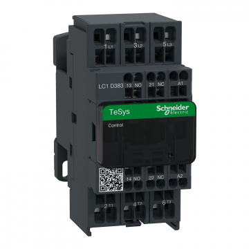 LC1D383P7 kontaktör TeSys LC1-D - 3 kutup - AC-3 440V 38 A - bobin 230 V AC