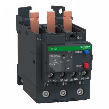 LRD340L TeSys Deca termal aşırı yük röleleri, 30...40A, sınıf 20, D40A...D65A(3P) için