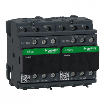 LC2D09P7 TeSys D dönüşlü kontaktör - 3P(3 NA) - AC-3 - <= 440 V 9 A - 230 V AC bobin