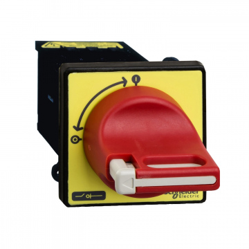 VCDN12 TeSys Mini-Vario - acil durdurma anahtarı ayırıcı - 12 A - kapı üzerinde.