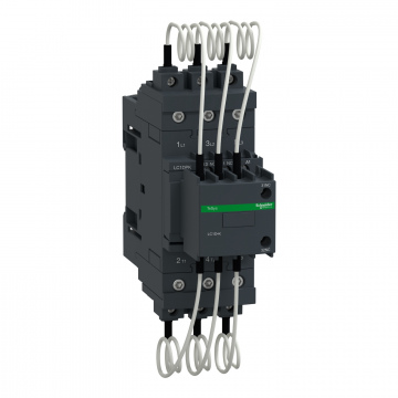 LC1DPKM7 Kompanzasyon kontaktörü, TeSys D, 30 kVAR at 400 V/50 Hz, bobin 220 V AC 50/60 Hz