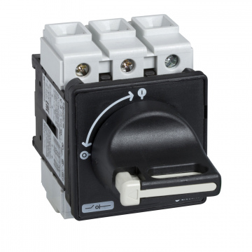 VBF0 TeSys Vario - yük ayırıcı - 25 A - kapıda.