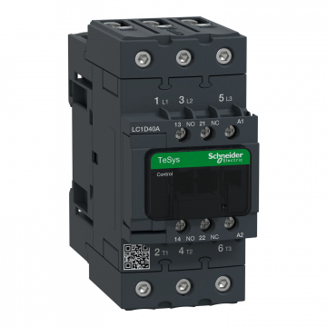 LC1D40AM7 TeSys D kontaktör - 3P(3 NA) - AC-3 - <= 440 V 40 A - 220 V AC 50/60 Hz bobin